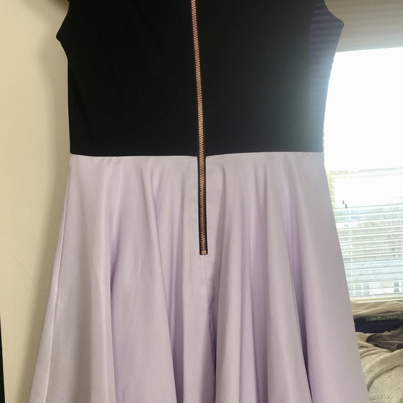 Ted Baker Women's Purple Dress - Pataj Color Block - Picture 4 of 6